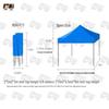 Junhu Outdoor Foldable Sunshade Canopy Tent