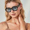 Fashion Square Sunglasses Woman Brand Designer Eyewear Personality Vintage Sun Glasses Female Travel Shades UV400 Glasses