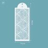 Fondant Cake Mesh Stencil Stamps Stencils Embossing Plastic Spray Mold Tool