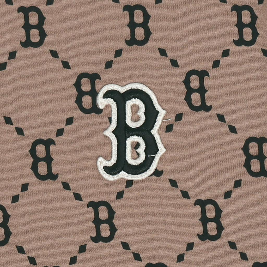 New MLB Old Flower Long Sleeved Dresses Women's Brown 3FOPM0314-43BGD
