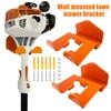 Yousheng Grass Trimmer Rack Wall Mount Weedeater Hanger Heavy Duty Steel Weed Wacker Hooks Garage Organizer for Hedge Trimmer Garden Power Tool