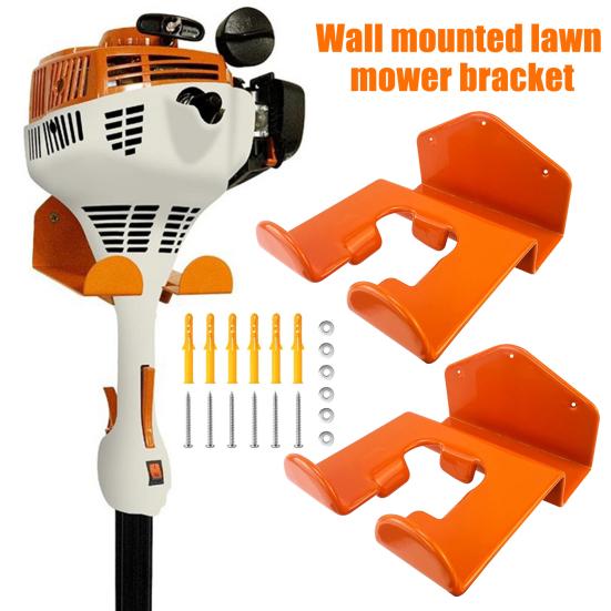 Yousheng Grass Trimmer Rack Wall Mount Weedeater Hanger Heavy Duty Steel Weed Wacker Hooks Garage Organizer for Hedge Trimmer Garden Power Tool