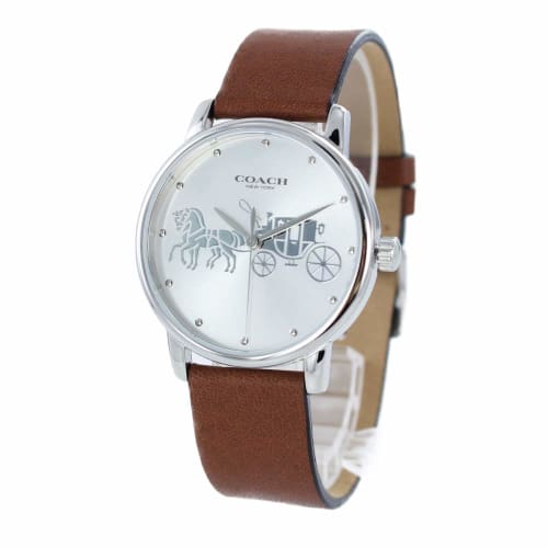 

Coach Women s Grand Leather Watch 14503495