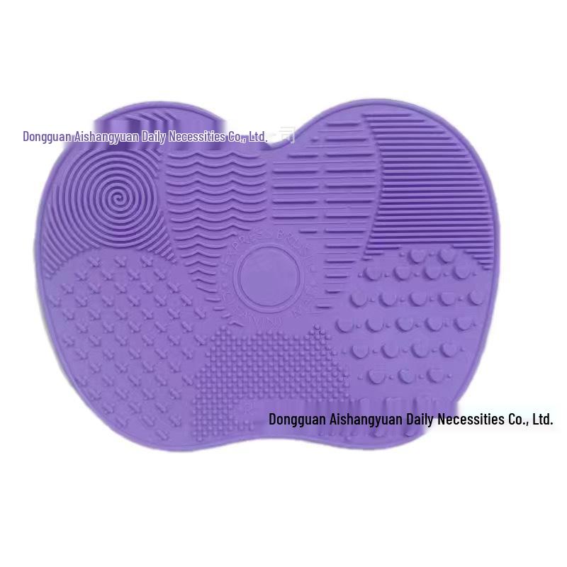 Silicone Makeup Brush Cleansing Pad with Suction Cup