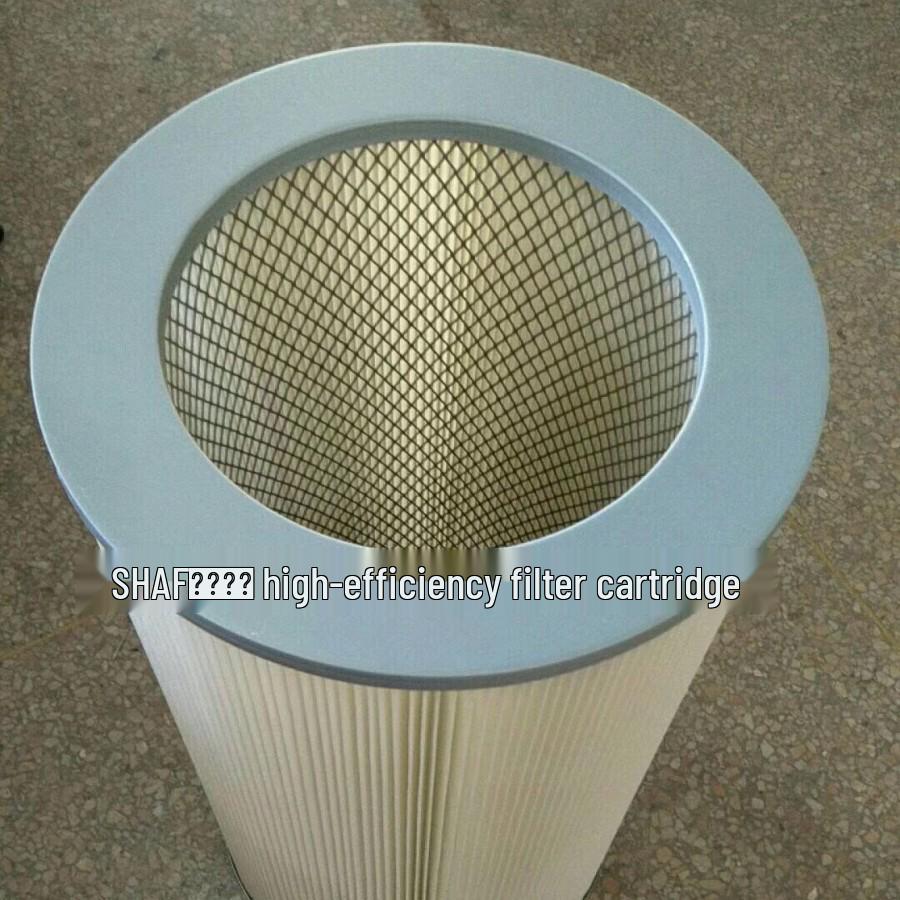 High-Efficiency 400x400 Cartridge Filter: Essential for Industrial Workshop Dust Removal, High Dust Collection Rate