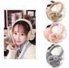 Winter Women' Children' Rabbit Fur Warm Plush Earmuffs