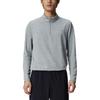 SAUCONY Stand Collar Fitted Comfortable Long Sleeve T-Shirt Men Tops Light-Flower-Gray SC2240129B-HS04