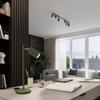 Carbon 1 hanging lamp, olive green