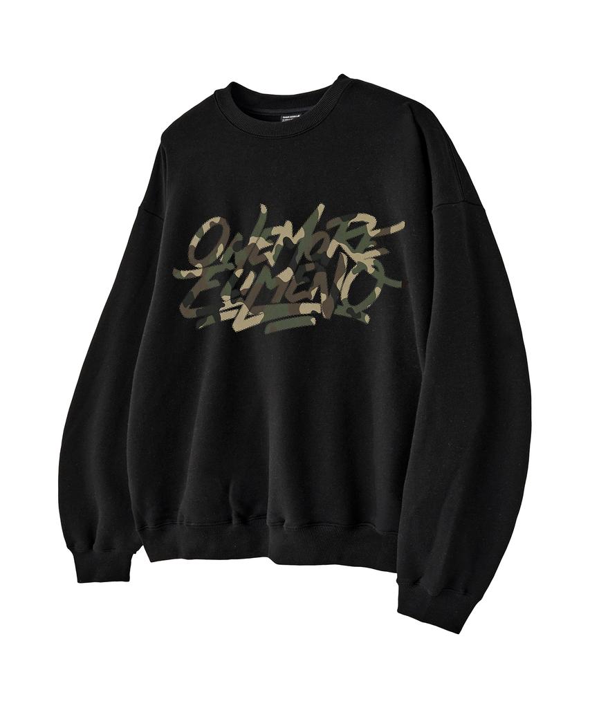 ELIMENO [Set] El Record Label Half Chance Sweatshirt 2-Piece Package