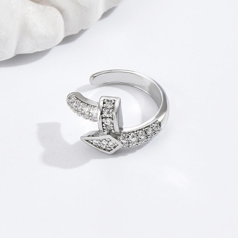 

1 шт. Модный панк-пирсинг для ногтя без прокола уха, клипса для козелка, нейтральный креативный без бриллианта, блестящий, повседневный, для вечеринки, ювелирный подарок серебряный