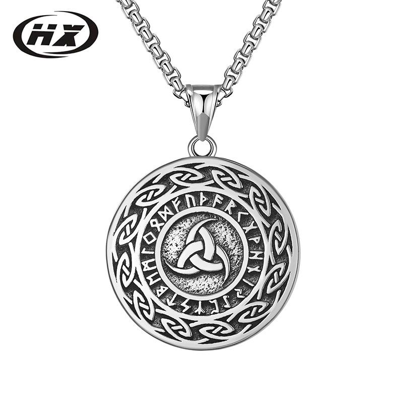 

Европейское скандинавское ожерелье-амулет викингов для мужчин - Ретро-дизайн