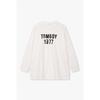 STUDIO TOMBOY LeTTering PrinT Slub T shirT  9176122974ar 