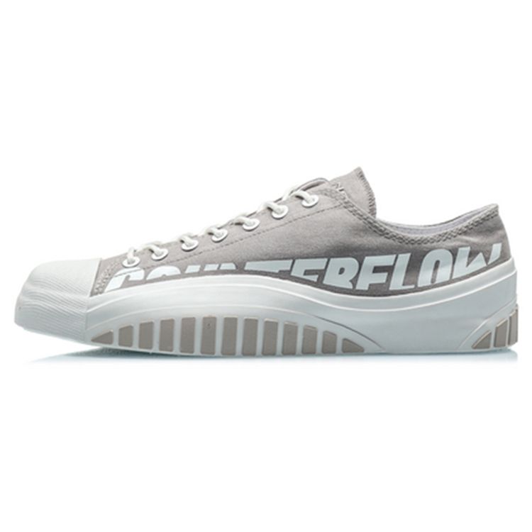 

Li Ning CF The One Roaming Sound Waves низкие кроссовки унисекс слоново-серые AGCQ223-15 39⅔