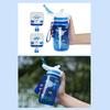 600Ml Creative Cartoon Kids Sippy Cup Water Bottles With Straws And Lids Spill Proof Portable Toddlers Beverage Cups