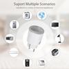16A WiFi Intelligent Socket Matter WiFi Socket Timer Outlet Power Monitor Support Voice Control Power Switch For Home