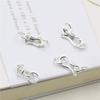 1PC S Hook Clasp Eye Fish with Closed Jump Ring for DIY Necklace Bracelet Jewelry Making Components Findings