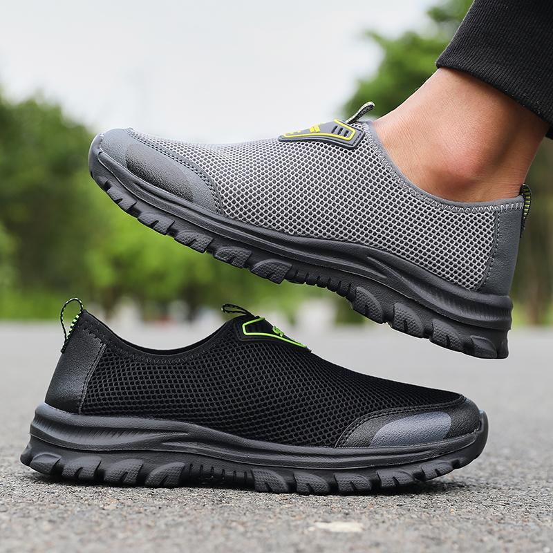 Summer Mesh Men Casual Shoes comfortable Trainers Non-slip Climbing Hiking Shoes Breathable Men's Treking Shoes tenis masculino
