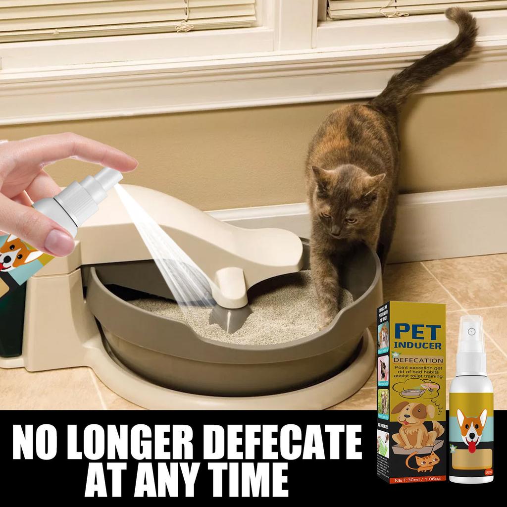 Cat And Dog Defecation Positioning Inducer Urine And Feces Fixed-point Positioning Defecation Training Spray 30ml