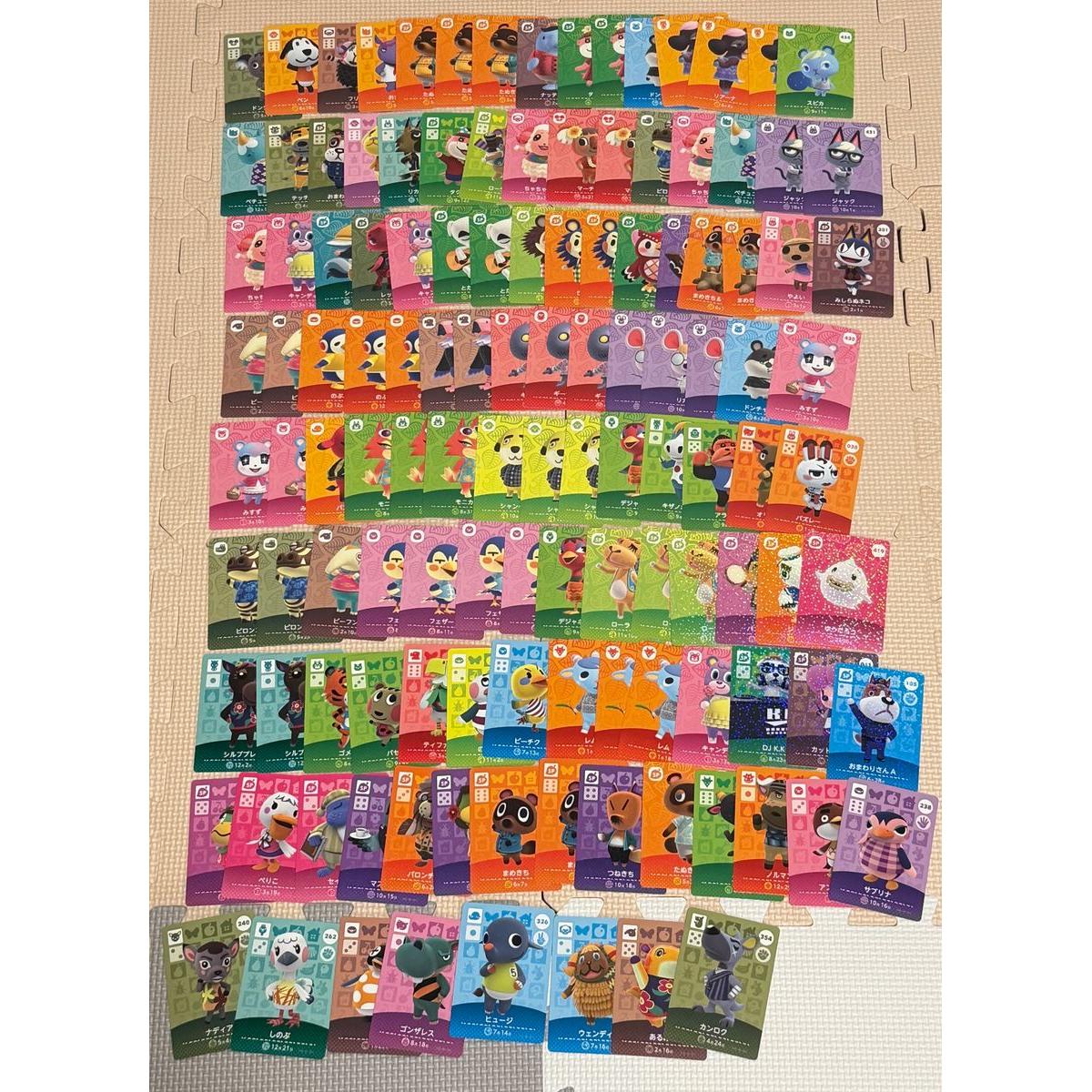 Использованная [125 штук продаются оптом] карта amiibo Animal Crossing: Новые горизонты
