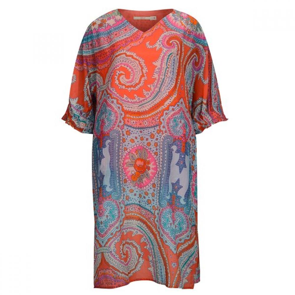 Oilily Pattern Dress  Owbsgop034 orange (15)/40(77)