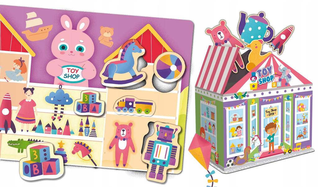 LISCIANI CAROTINA BABY LOGIC 3D ZABAWKI 2543