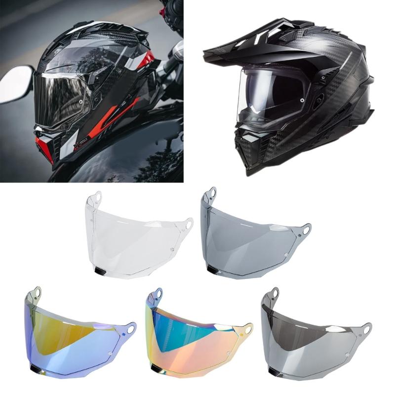 Optically Clear Helmets Lens Scratch Resistant Helmets Lens Quick Installation Clear Lens Motorcycle Spare for MX-701