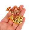 Dollhouse Miniature Simulation Violin Guitar Drum Piano Flute Musical Instrument Model Toys Decoration Accessories