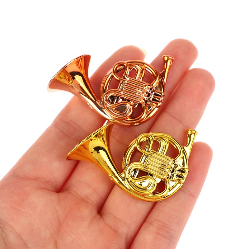 Dollhouse Miniature Simulation Violin Guitar Drum Piano Flute Musical Instrument Model Toys Decoration Accessories