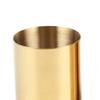 Gold Stainless Steel Round Pencil Case Metal Creative Storage Pencil Case Software Ornaments Vase Flower Arrangement