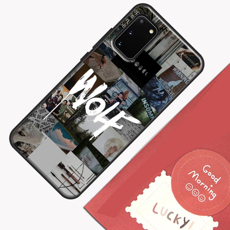 Teen Wolf Beacon Hills Case For Samsung Galaxy S22 S21 S23 Ultra Note 20 S8 S9 S10 Note 10 Plus S20 FE Back Cover