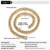 Hiphop Hip-Hop Street Rap Cuban Chain Pig Nose Micro-Inlaid Zircon Texture Light Luxury Bracelet Necklace Set