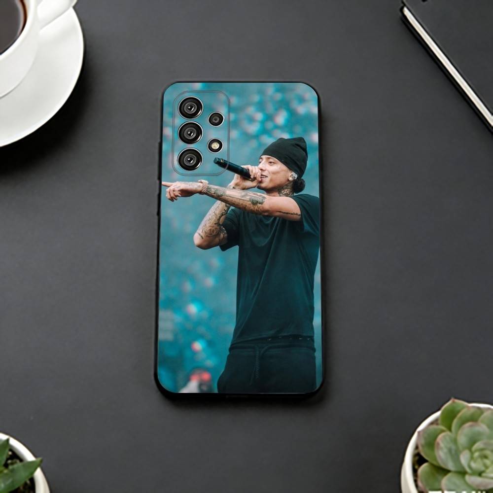 Rapper C-Central Cee Phone Case For Samsung S25,S24,S21,S22,S23,S30,Ultra,S20,Plus,Fe,Lite,Note,10,Black Cover