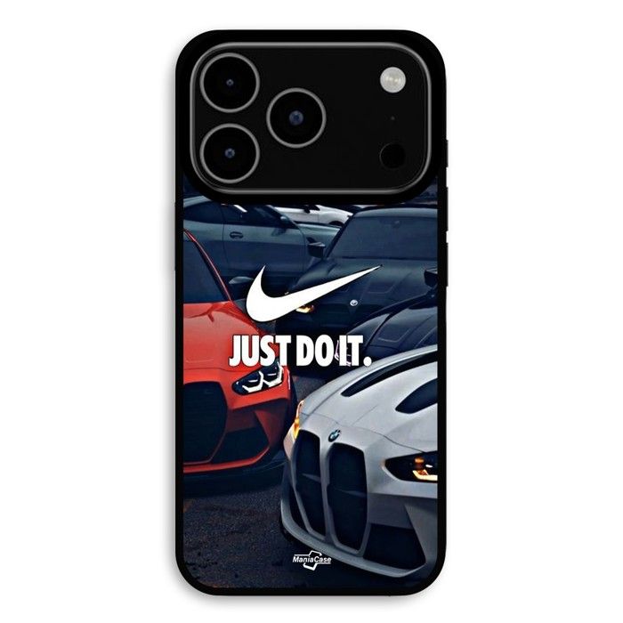 Coque Pour iPhone 17 Pro BMW M NIKE JUST DO IT Maniacase noir