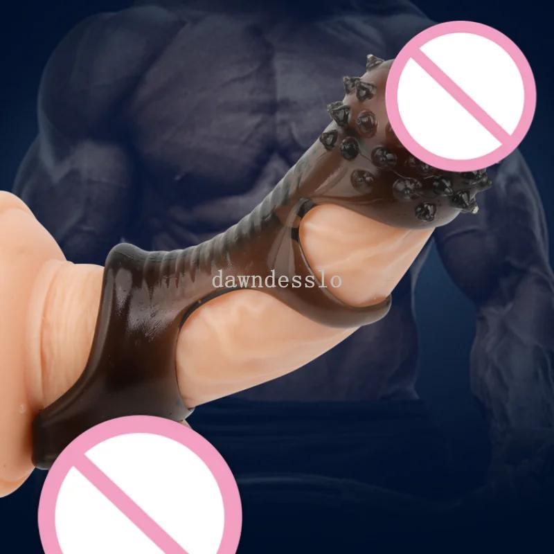 Silicone Reusable Bondage Delayed Ejaculation Penis Rooster Chastity Set Sex Toys For Men Stimulate Women Clitoris Sex Products