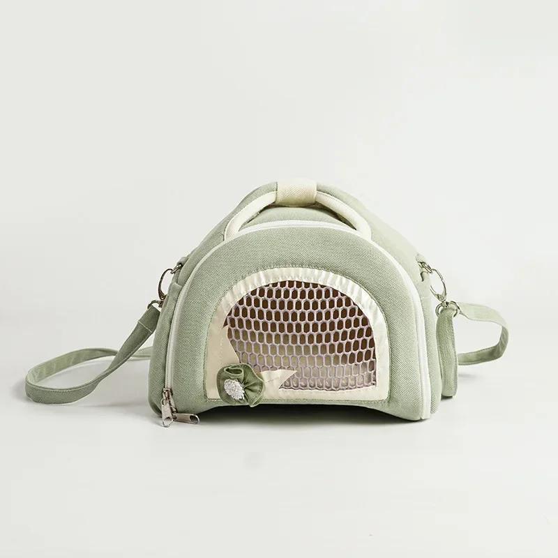 

Tote Bag Sling for Hamster Guinea Pig Rabbit HedgehogBreathable Pet Bag Small Pet Carrier Bag Breathable Comfortable Pet Travel