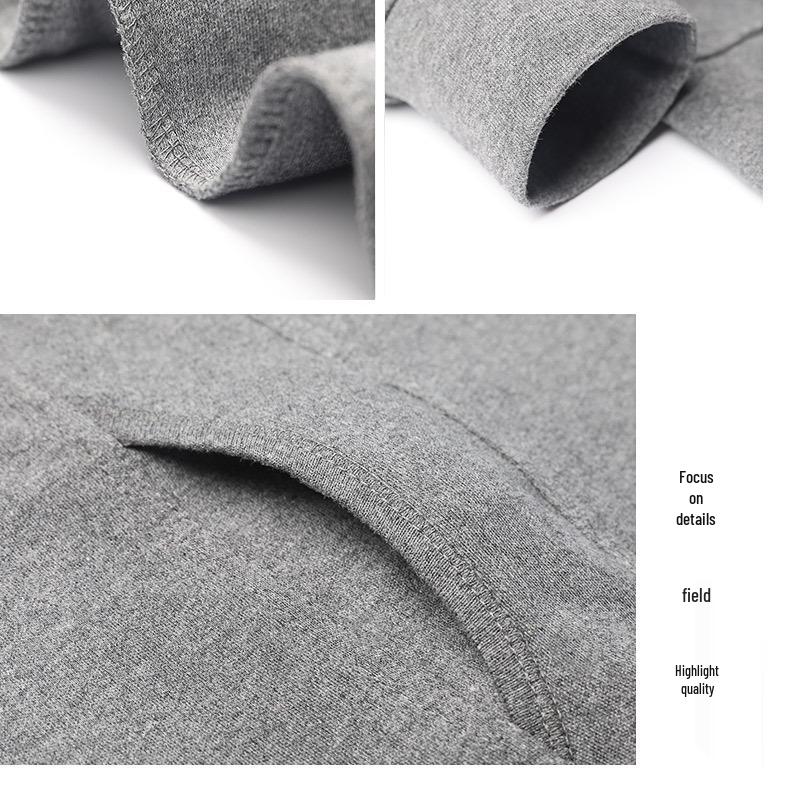 Pánské zeštíhlující podzimní/zimní kalhoty z bavlny a vlny Langsha