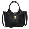 Stylish and simple solid color texture large capacity shoulder bag women's new portable messenger bag commuter bag