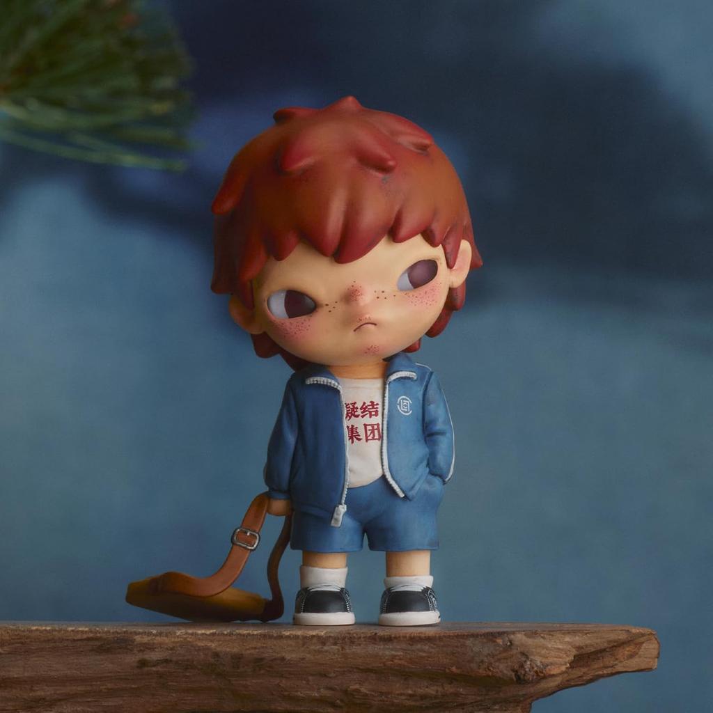 POP MART Hirono × Clot Series Figures, 1PCs Blind Box Figures, Random Design Action Figures, Holiday Birthday Gifts, Single Box