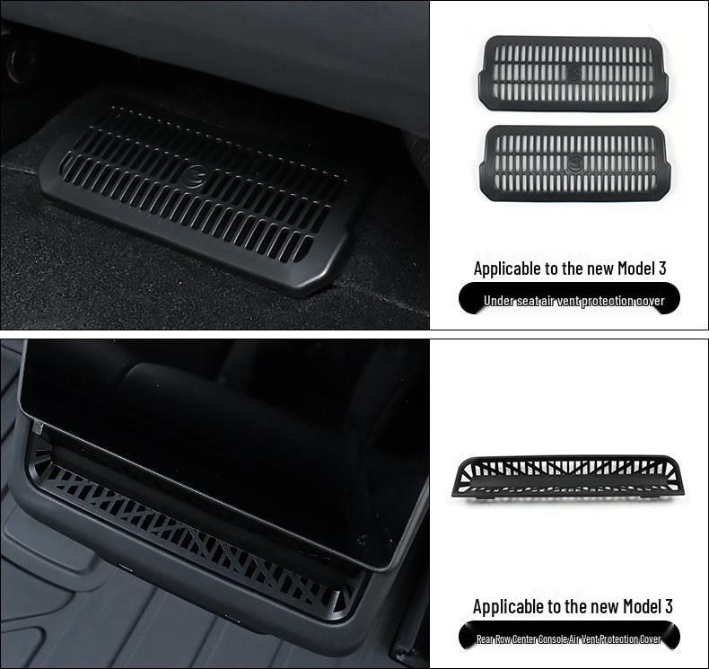 TPE Floor Mats for Tesla Model Y3 Interior - Complete Set for New Car Modification