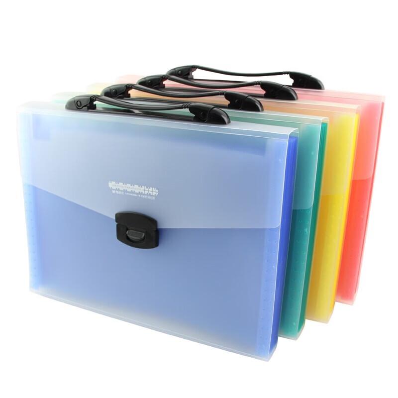 M&G A4 Portable Accordion File Folder