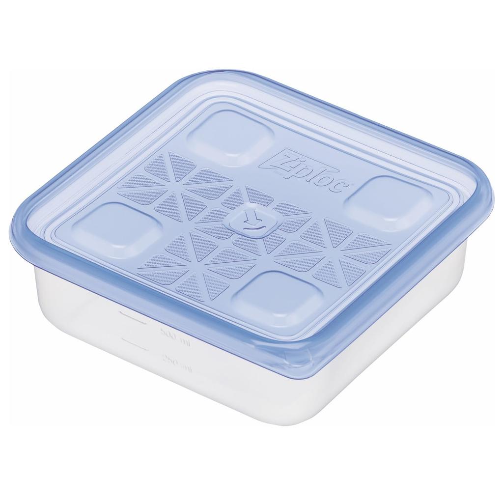 Ziploc Commercial Ziploc Containers, Square, 700mL X 10