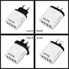 4-Port QC3.0 Universal Fast Charger: EU/US/UK/AU Standards, Multi-Voltage (5V/9V/12V) for Travel