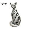 Detailed Resin Sculptures Spiral Cat Sculpture Ornament, Creative Twisted Statue, Artistic Home Tabletop Decor Desktop for Living Room Bedroom Office