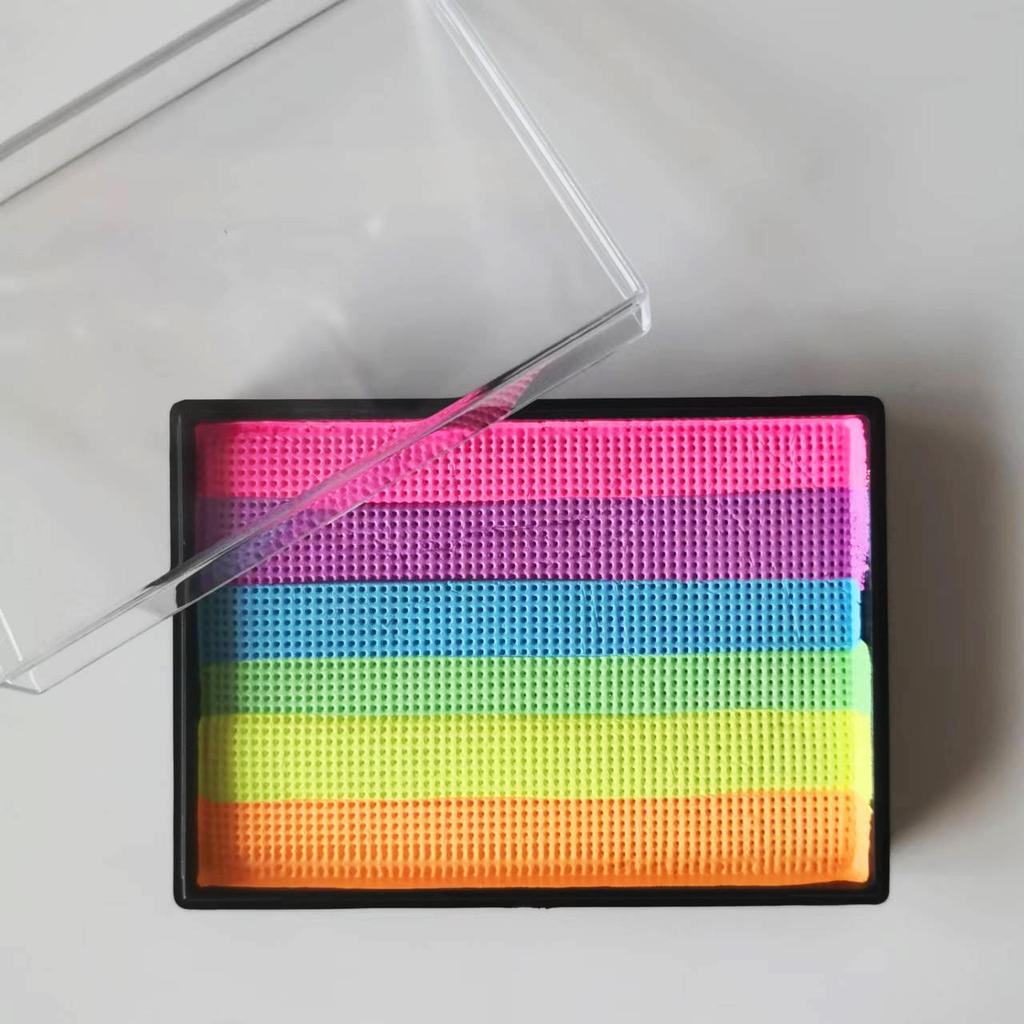 50g Face Body Paint Split Cake Rainbow Water Based Eyeliner No-Toxic Washable Supplies