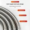 1 Peça Tubulação de Banheiro Impermeável Tubo de Água Flexível de Aço Inoxidável Tubo para Chuveiro Acessórios de Banheiro
