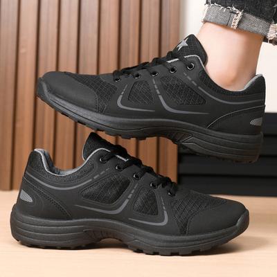 Men's Shoes Mesh Physical Training Shoes Men's Summer Breathable Training Shoes Tactical Duty Outdoor Hiking Running Sports Shoes