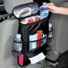 Car Seat Organizer Multi-Pocket Travel Insulated Drinks Holder Cooler Storage Bag Cool Wrap Bottle Bag with Mesh Pockets