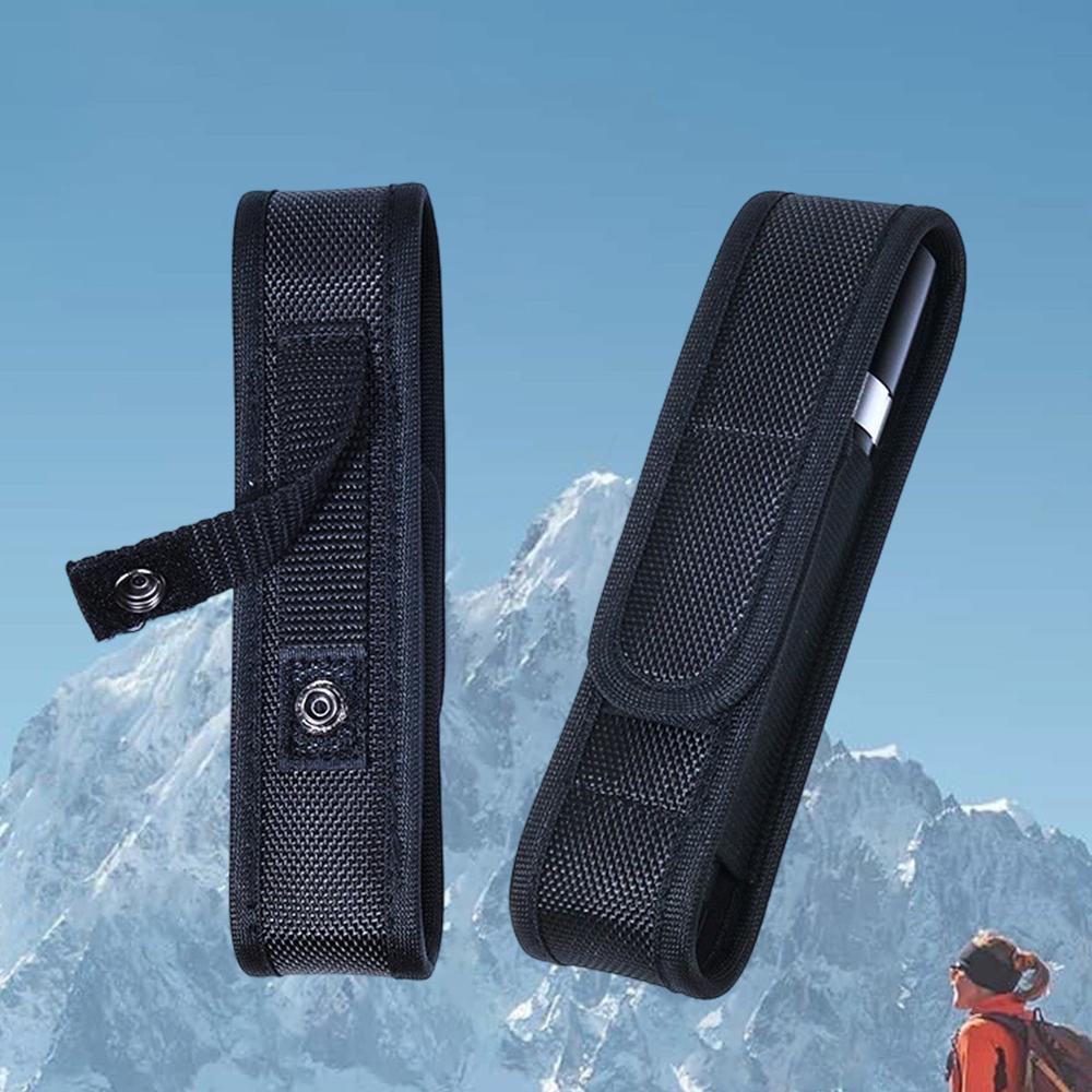 Flashlight Holster Phone Bag Molle Tactical Torch Cover Case Outdoor Tool Bag Nylon Adjustable LED Torch Pouch Fit Waist Pouch