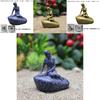 Mermaid Resin Sculpture With Copper Finish For Home Decor And Giftgiving