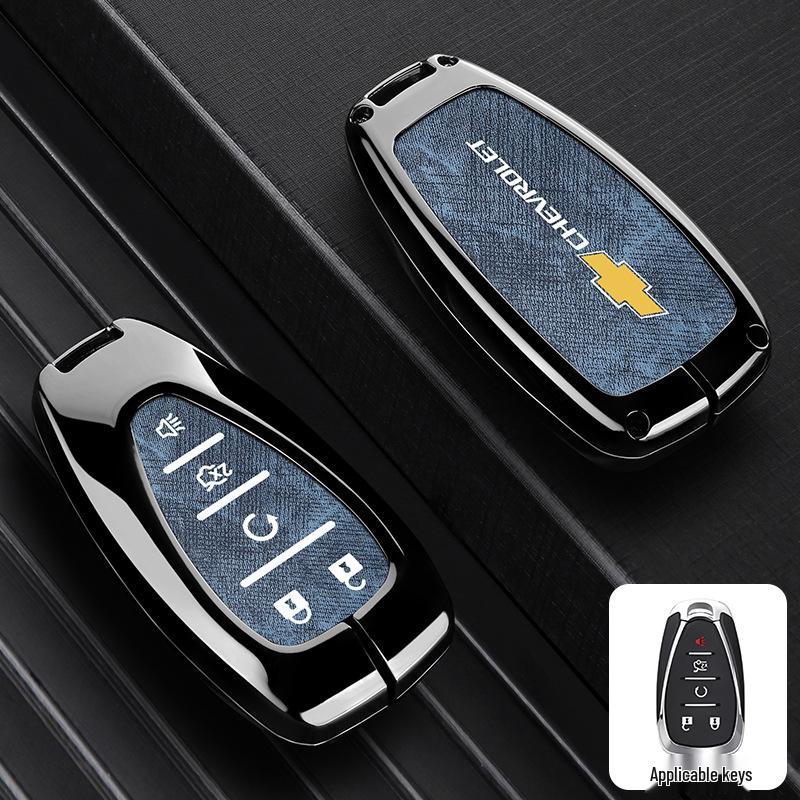 Chevrolet Key Case for Equinox, Malibu XL, Trax, Trailblazer, Orlando, Monza - Car Shell Cover